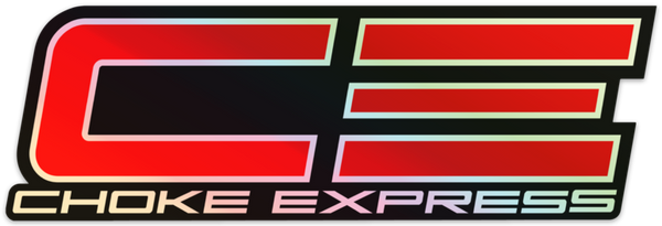 CHOKE EXPRESS HOLOGRAPHIC STICKER